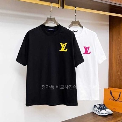 [국내배송] 루*비통 볼륨 레이어 포인트반팔 (2color)