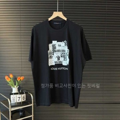 [국내배송] 루*비통 캐리어로고 티셔츠