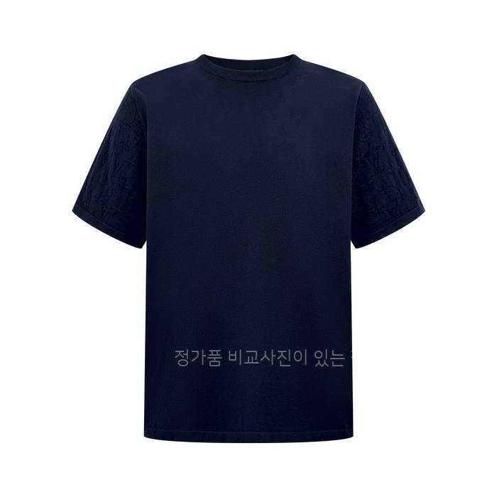 루*비통 모노그램 엠보스드 니트 반팔