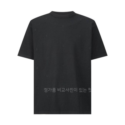 루*비통 엠브로이더드 니트 반팔
