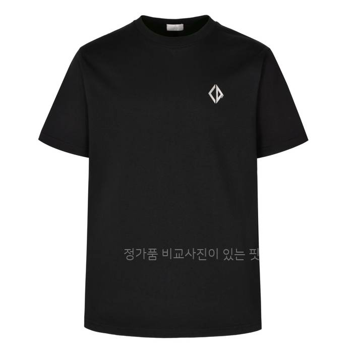 디* CD 다이아몬드 반팔티셔츠
