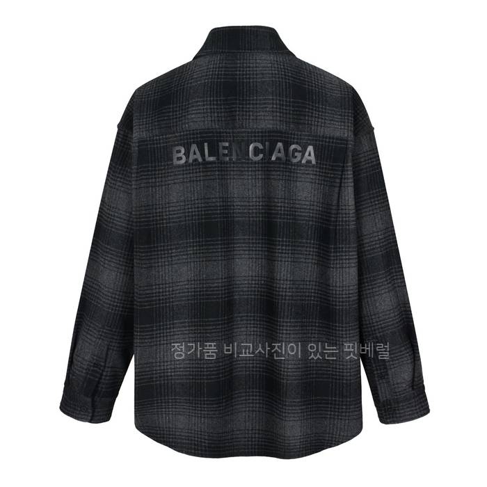 발*시아가 체크 셔츠 자켓