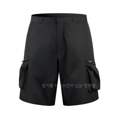 프*다 포켓 로고 워크웨어 카고 쇼츠 반바지