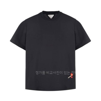 보*가베네타 코튼 저지 반팔티셔츠