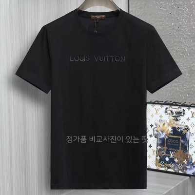 [국내배송] 루*비통 남성반팔 라운드 티셔츠