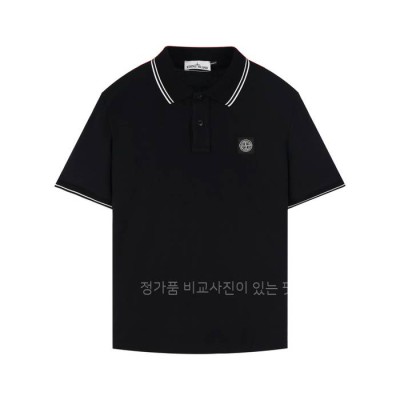스*아일랜드 자수 로고 폴로 반팔티셔츠