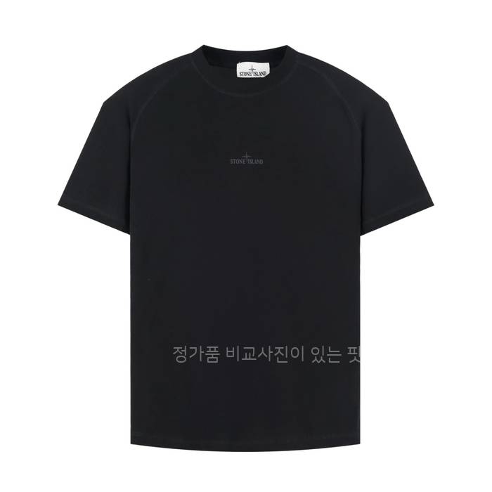 스*아일랜드 프린트 반팔티셔츠