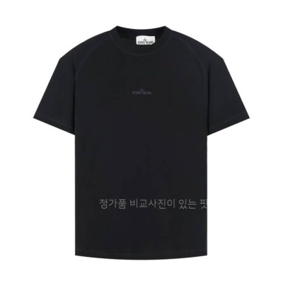 스*아일랜드 프린트 반팔티셔츠