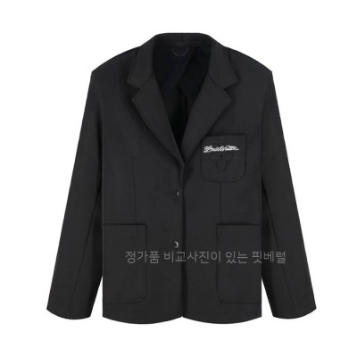 루*비통 엠브로이더드 포켓 블레이저 자켓