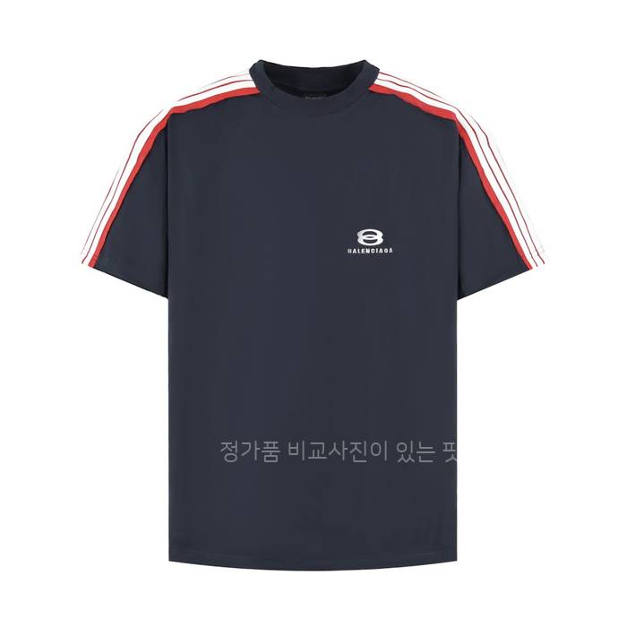 발*시아가 유니티 스포츠 스트라이프 반팔티셔츠
