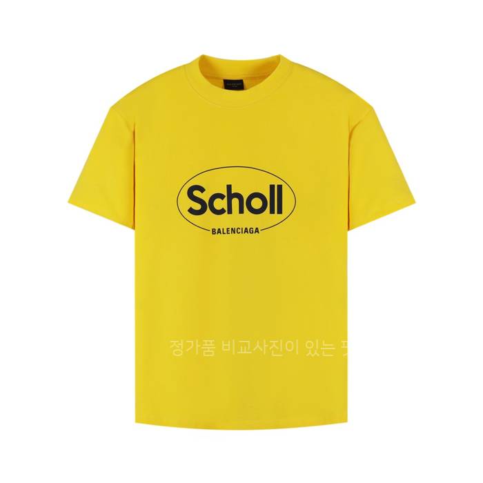 발*시아가 Scholl 오버사이즈 반팔티셔츠