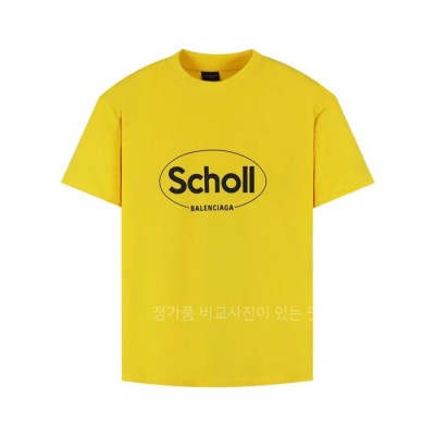 발*시아가 Scholl 오버사이즈 반팔티셔츠