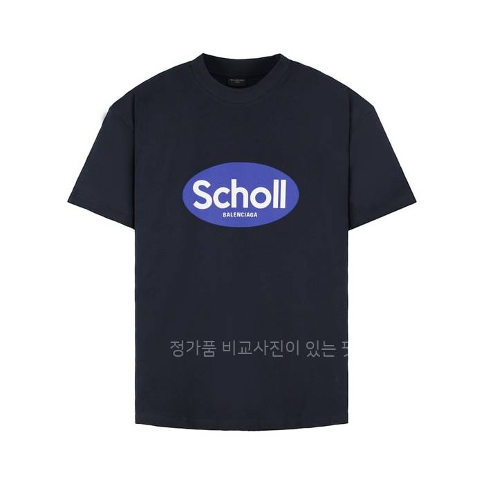 발*시아가 Scholl 오버사이즈 반팔티셔츠