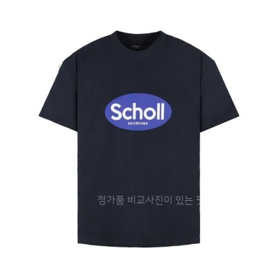 발*시아가 Scholl 오버사이즈 반팔티셔츠