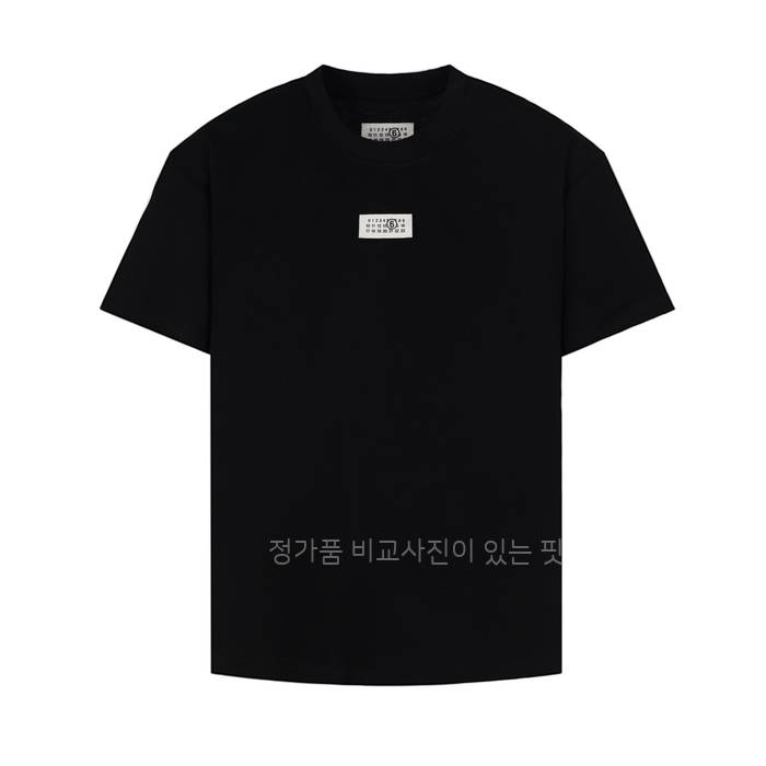 메*마르지엘라 넘버링 로고 라벨 반팔티셔츠
