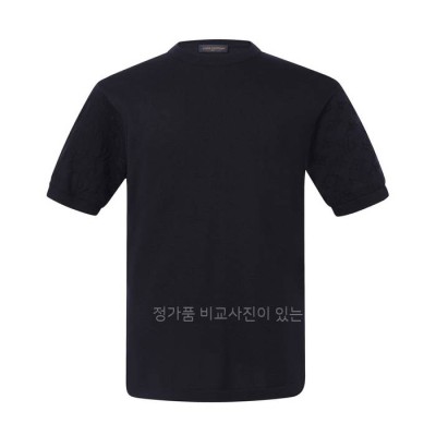 루*비통 모노그램 쇼트 슬리브드 크루넥 니트 반팔