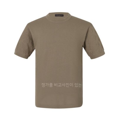 루*비통 모노그램 쇼트 슬리브드 크루넥 니트 반팔
