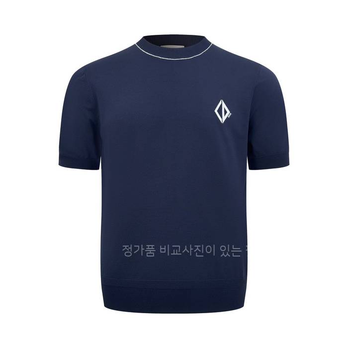 디* CD 다이아몬드 니트 반팔