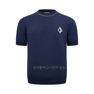 디* CD 다이아몬드 니트 반팔