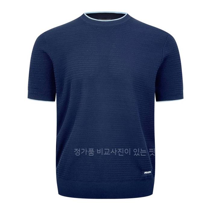 프*다 로고 니트 반팔