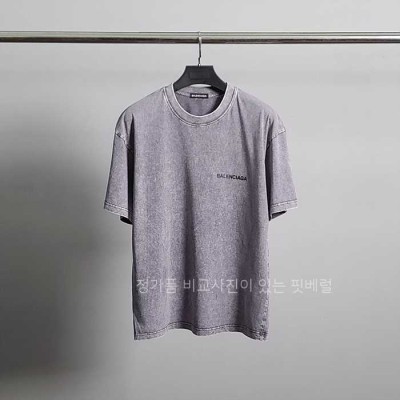 [국내배송] 발*시아가 클래식 피그먼트 반팔티