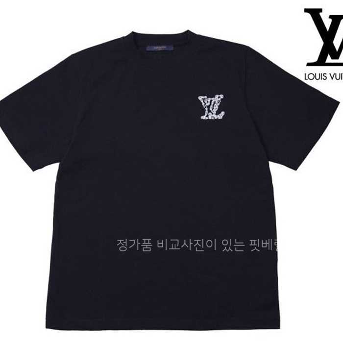 [국내배송] 루*비통 체인 LV로고 반팔티