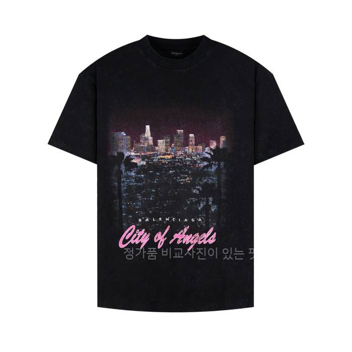 발*시아가 시티 오브 엔젤스 반팔티셔츠
