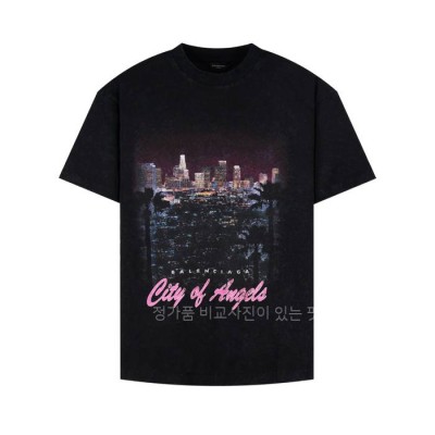 발*시아가 시티 오브 엔젤스 반팔티셔츠