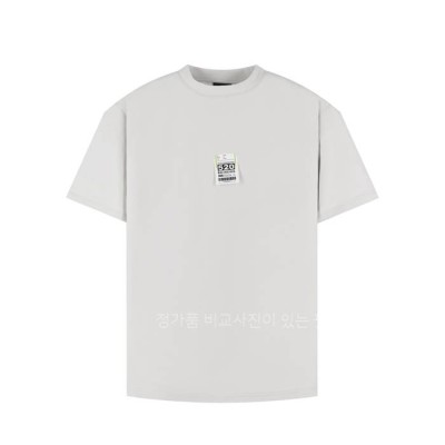 발*시아가 라벨 반팔티셔츠