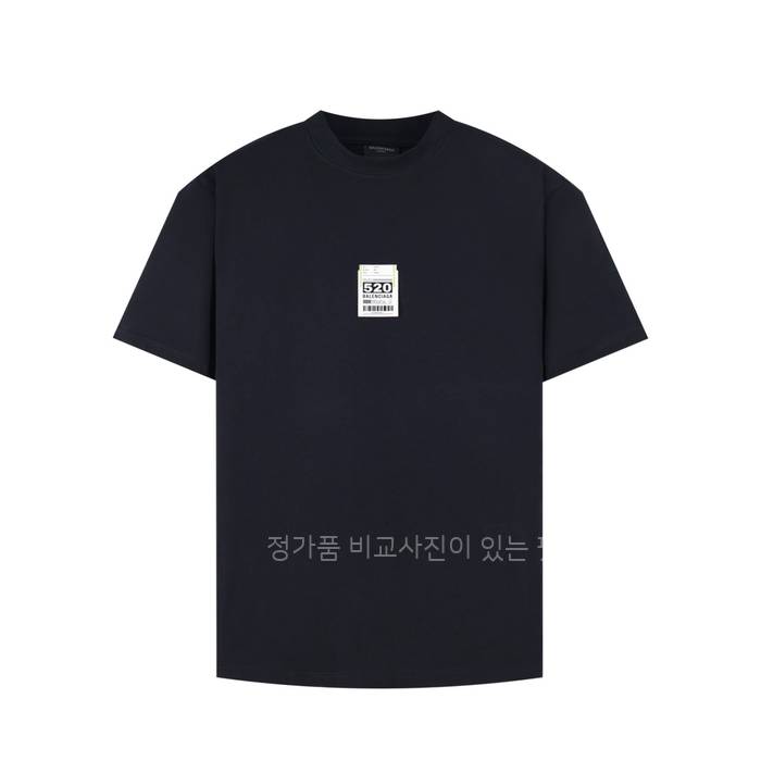 발*시아가 라벨 반팔티셔츠