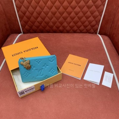 루*비통 M14089 LV x TM 리사 월릿 반지갑