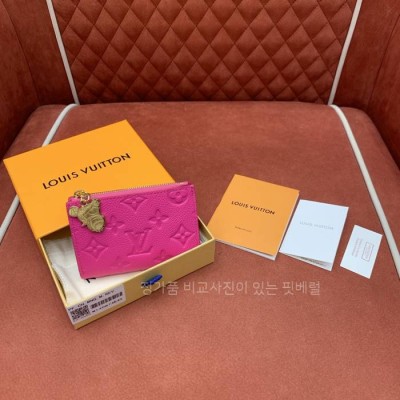 루*비통 M14087 LV x TM 리사 월릿 반지갑