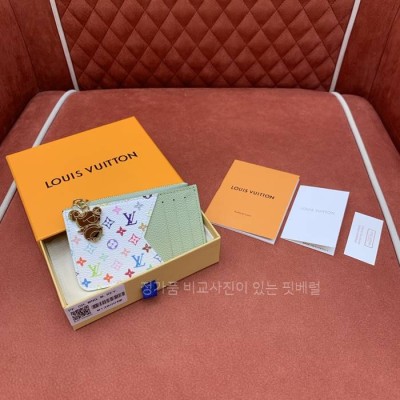 루*비통 M13800 LV x TM 로미 카드 홀더 지갑