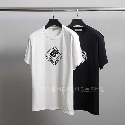 [국내배송] 버*리 TB박스 코튼 반팔티 (2color)