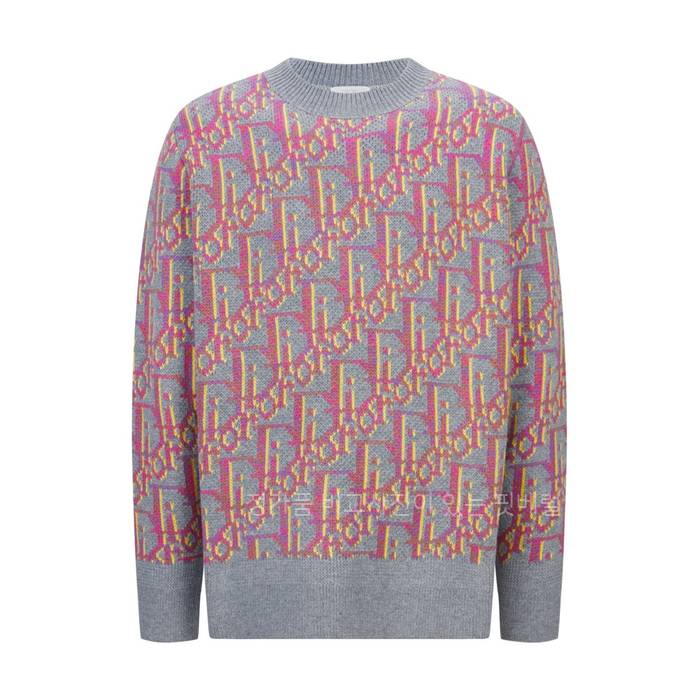 디* 오블리크 니트