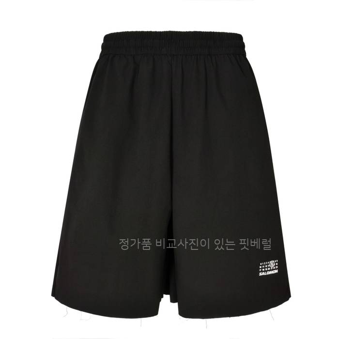 메*마르지엘라x살*몬 로고 쇼츠 반바지