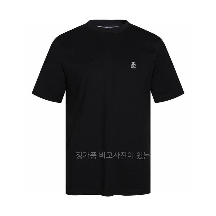 브*네오쿠치넬리 로고 반팔티셔츠