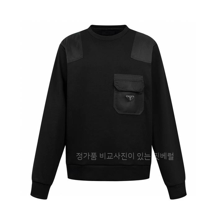 프*다 나일론 패치 포켓 맨투맨