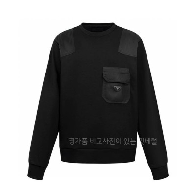 프*다 나일론 패치 포켓 맨투맨