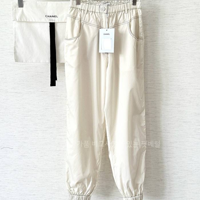 샤* 스티치 조깅 팬츠