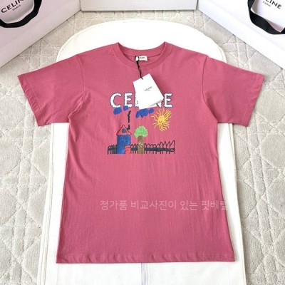 셀*느 파스텔 스케치 반팔티셔츠