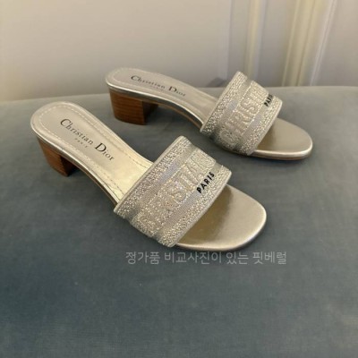 디* Dway 디웨이 뮬 힐 슬리퍼