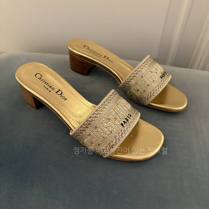 디* Dway 디웨이 뮬 힐 슬리퍼