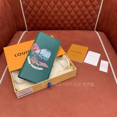 루*비통 M25985 브라짜 월릿 장지갑