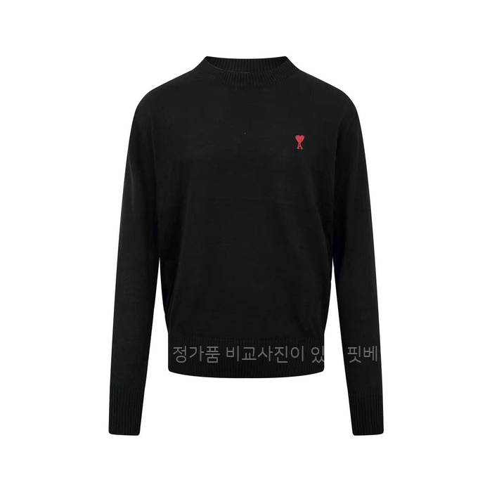 아* 하트 메리노 울 니트