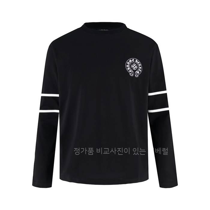 크*하츠 33 로고 긴팔티셔츠