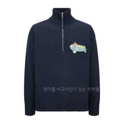로*베 하프집업 니트