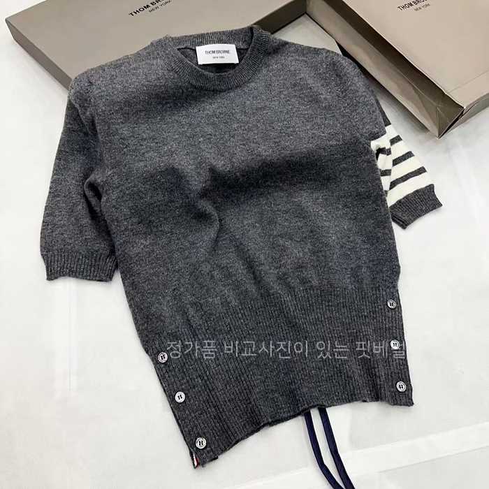 [국내배송] 톰*라운 메리노 울 저지 4바 티