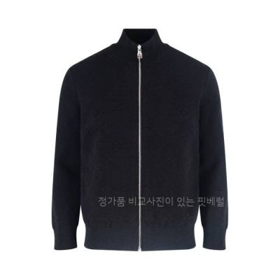 루*비통 엠보스드 모노그램 저지 트랙수트 톱 자켓