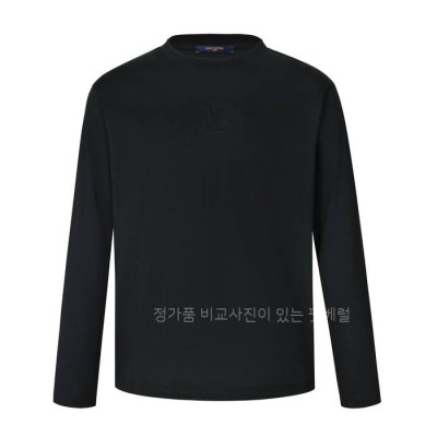루*비통 LV 엠보스드 긴팔티셔츠